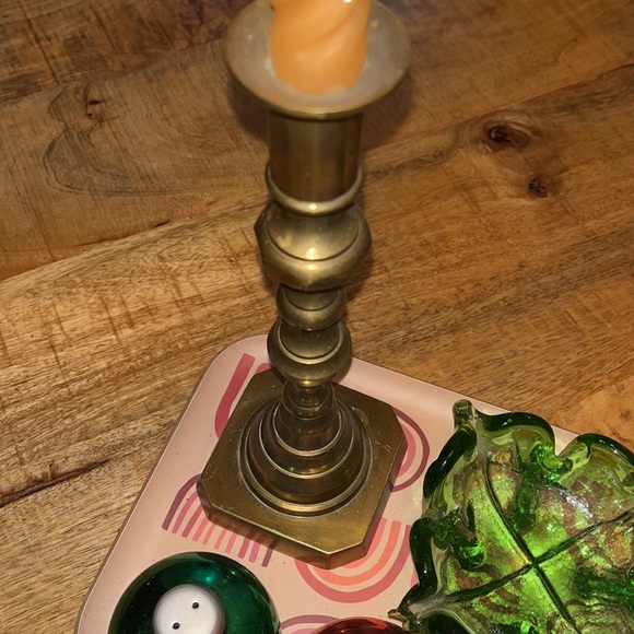 2 brass candle sticks - Picture 3 of 3